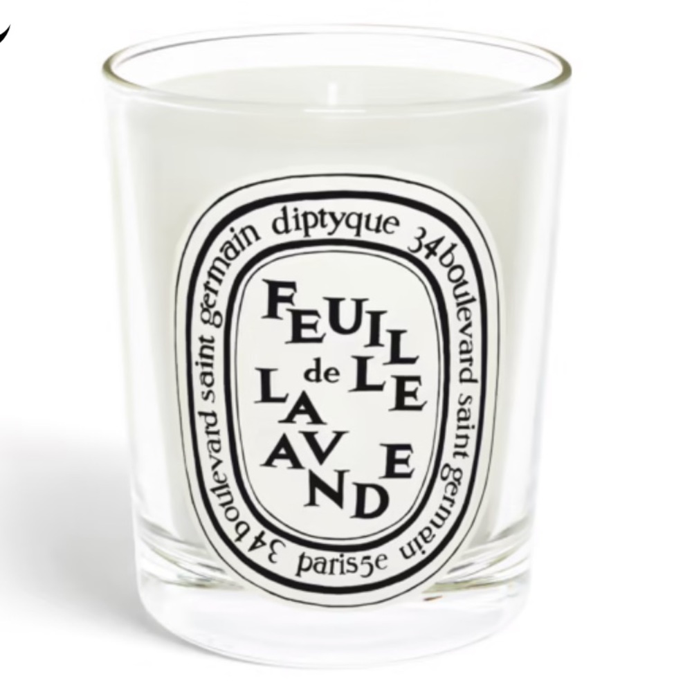 DIPTYQUE FEUILLE DE LAVANDE / LAVENDER LEAF CANDLE - Brand New Unopened Box